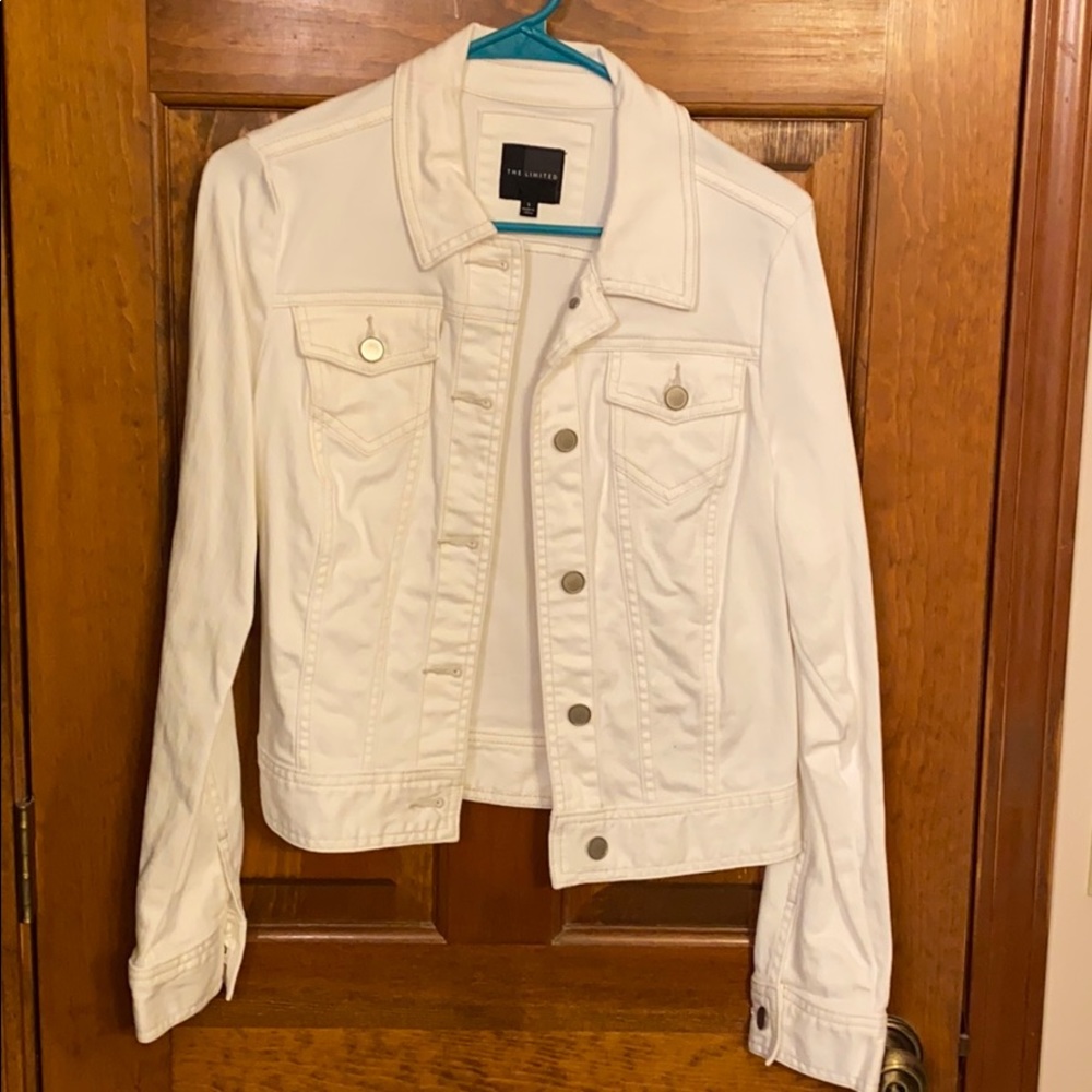 White Denim Jacket
